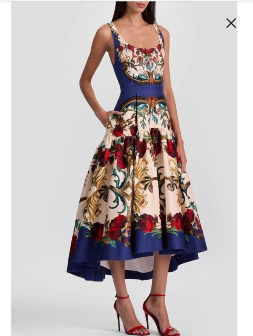 Alice + Olivia Gilded Rose Dress - Picture 3 of 8